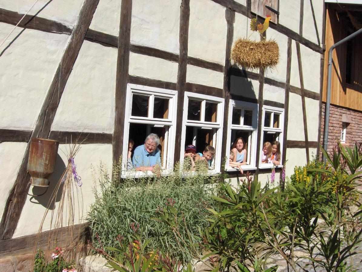 Heuhof-Breitau Heulager Hotel Sontra Kültér fotó